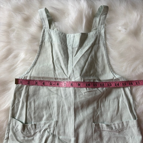 Vanilla Star Short Overalls Romper Size Medium - Picture 11 of 12